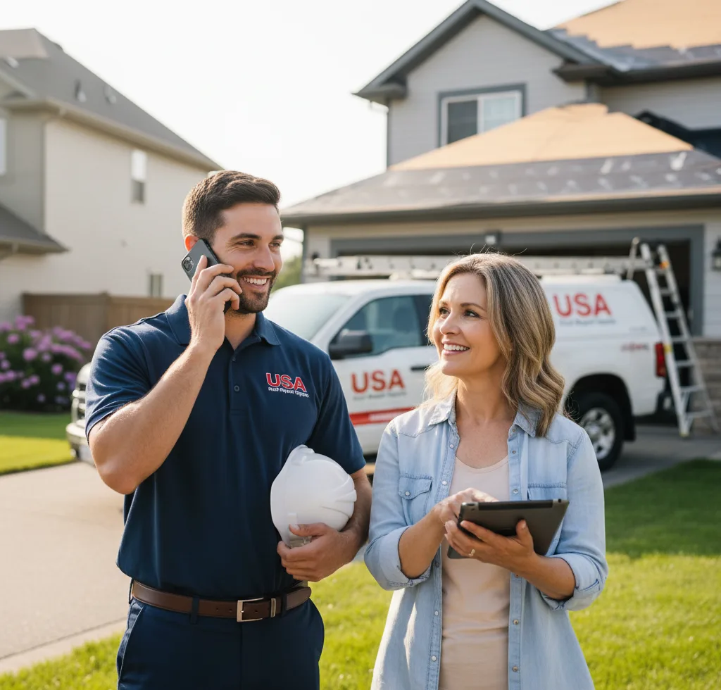 USA Roof Repair Experts customer support in White Settlement